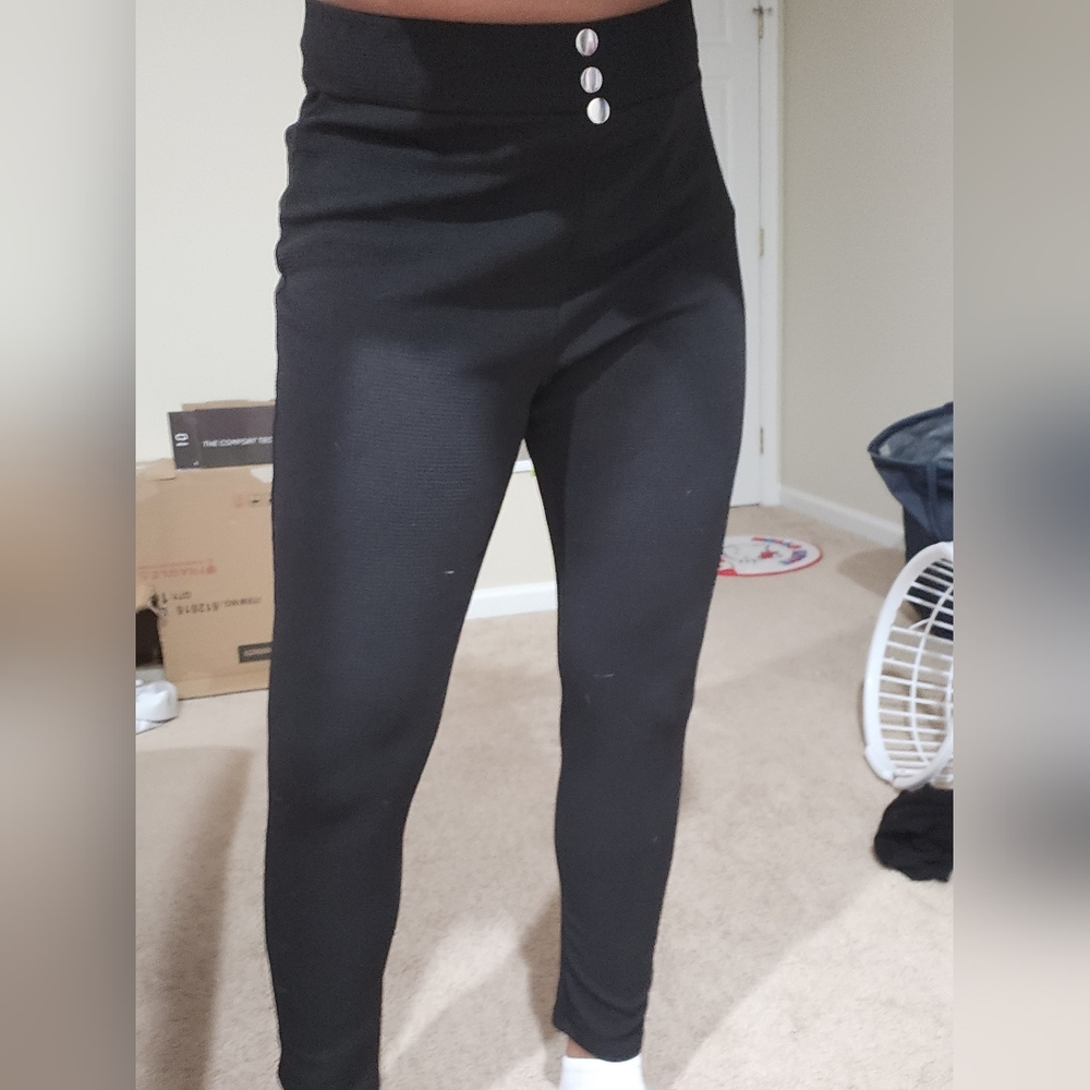 Sleek Black Leggings